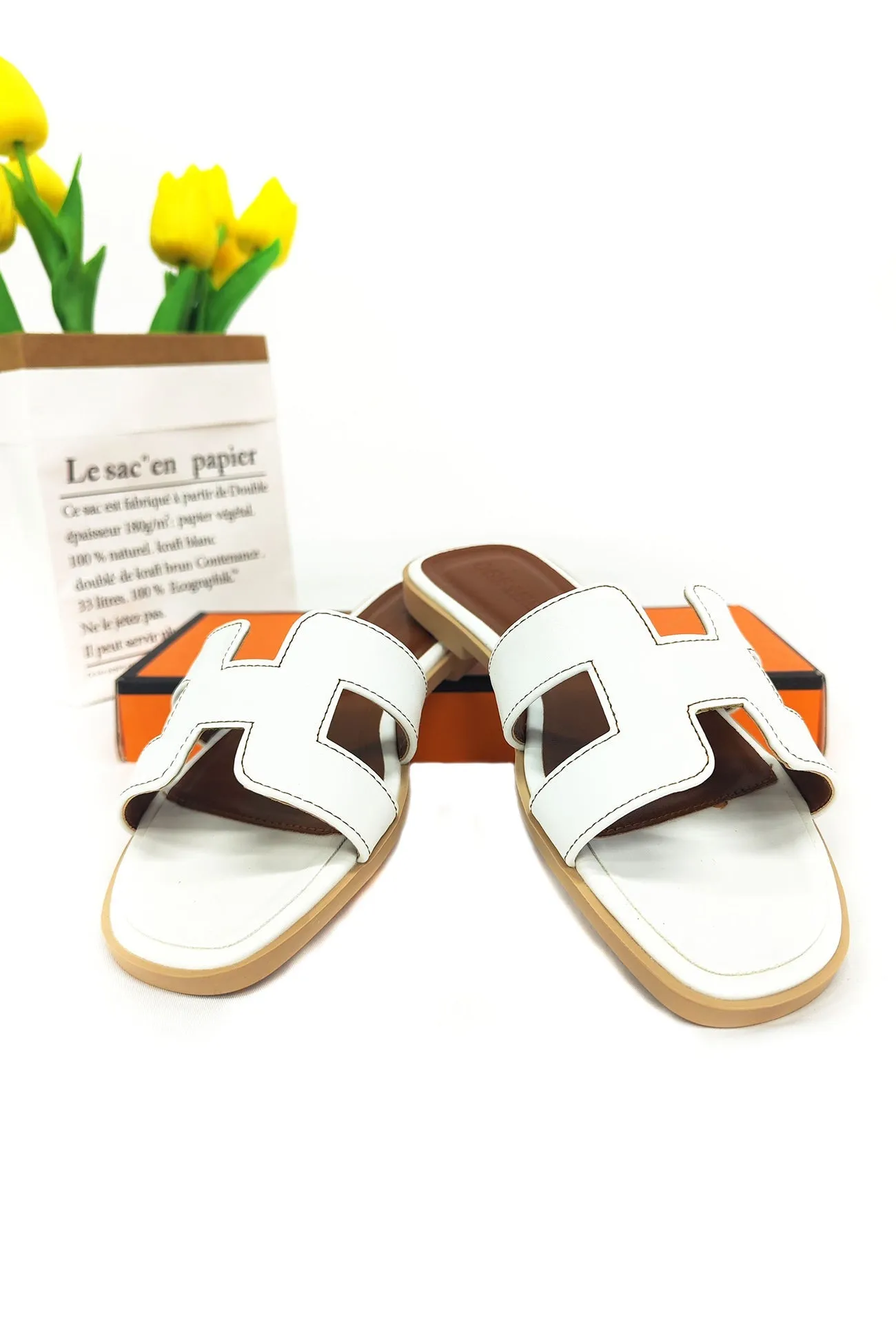 Amozae-Casual Flat Slide Sandals