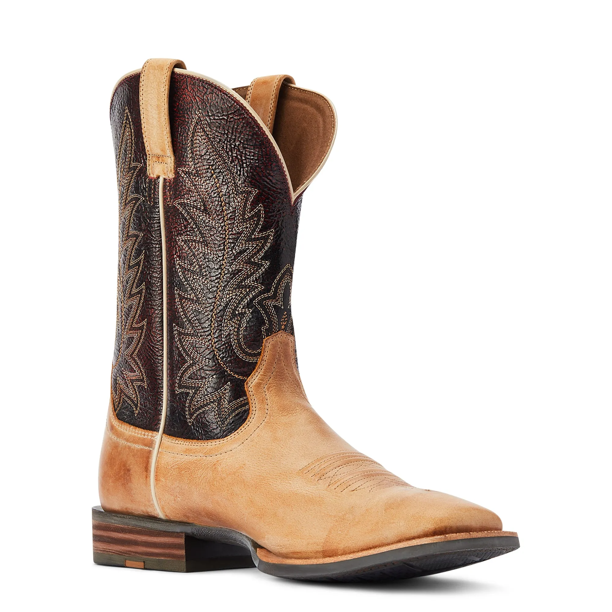 ARIAT MEN'S RIDIN HIGH DESERT TAN/DARK BOOTS - 10042469