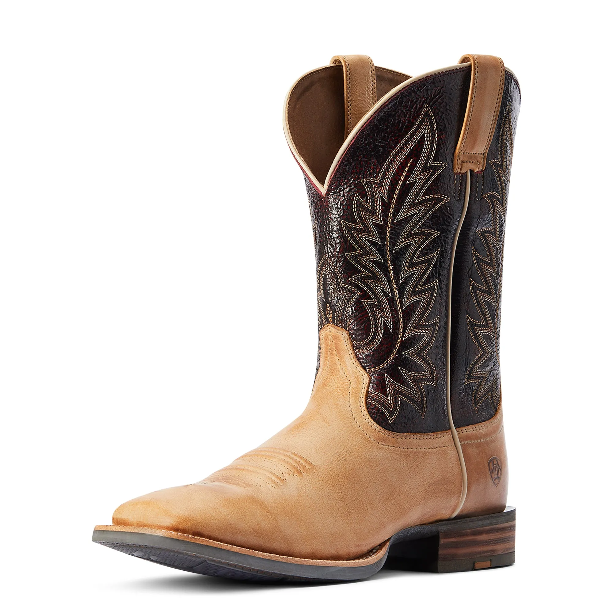 ARIAT MEN'S RIDIN HIGH DESERT TAN/DARK BOOTS - 10042469