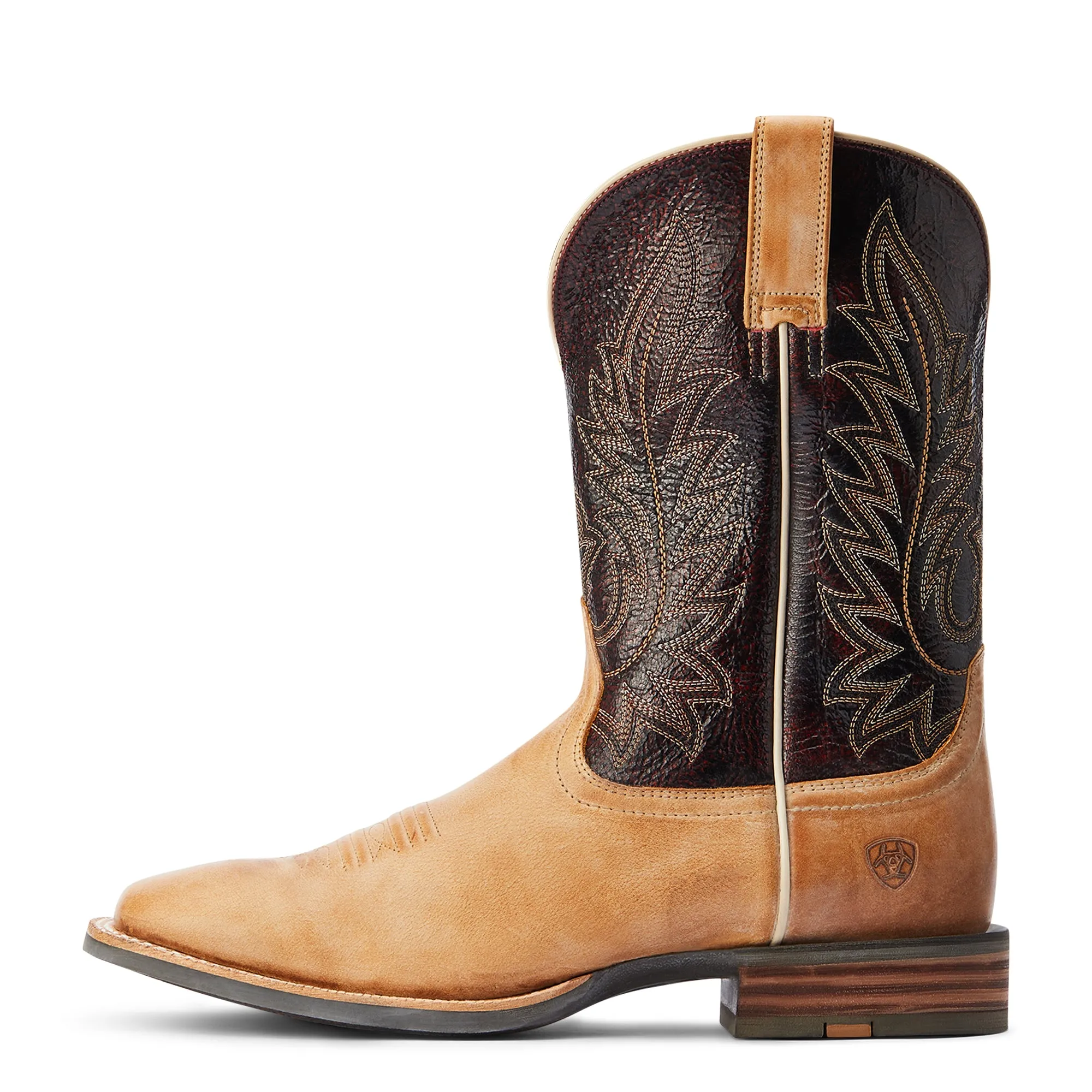 ARIAT MEN'S RIDIN HIGH DESERT TAN/DARK BOOTS - 10042469