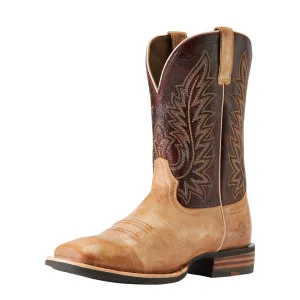 ARIAT MEN'S RIDIN HIGH DESERT TAN/DARK BOOTS - 10042469