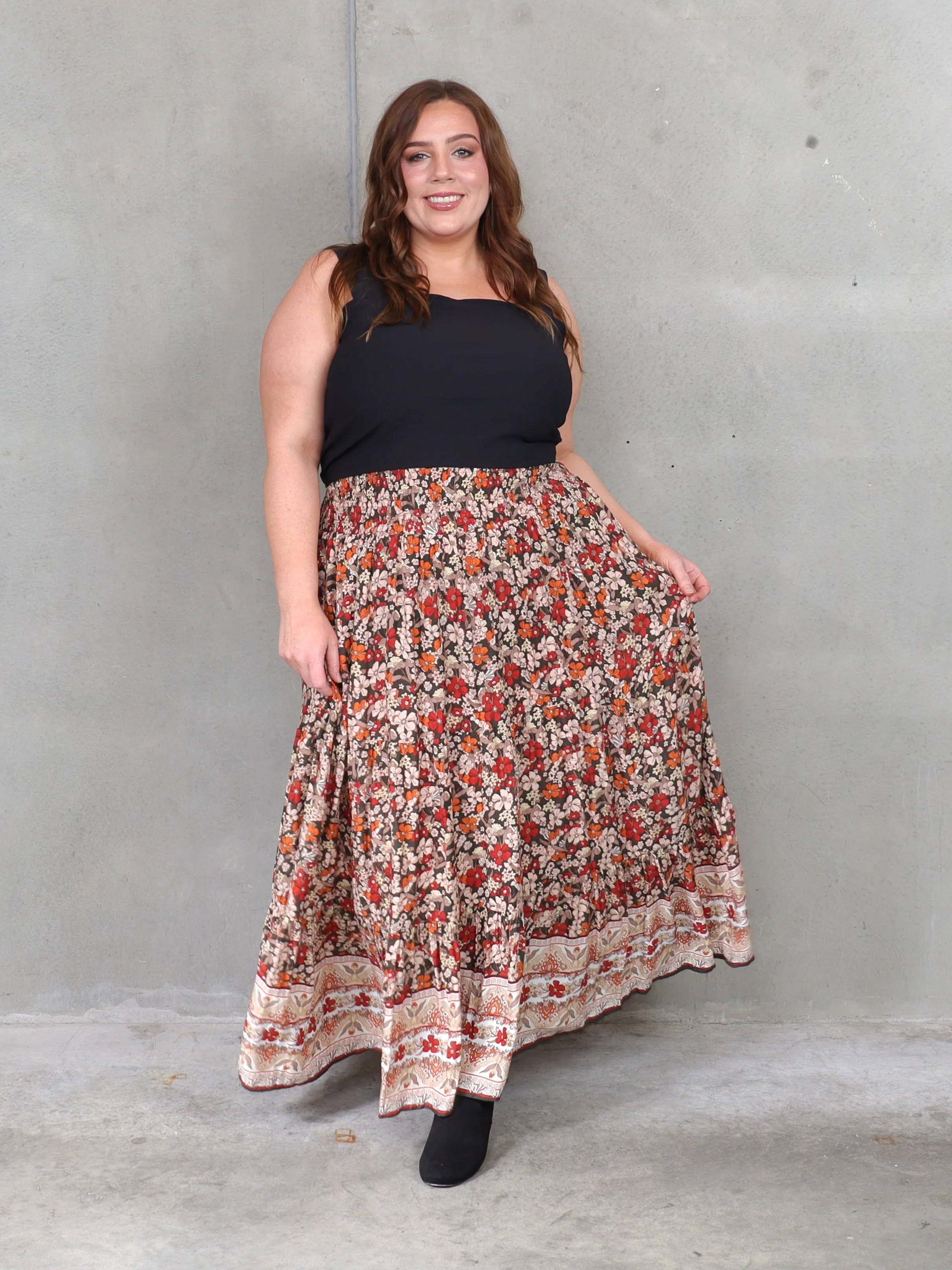 Ava Skirt - Desert Daisy