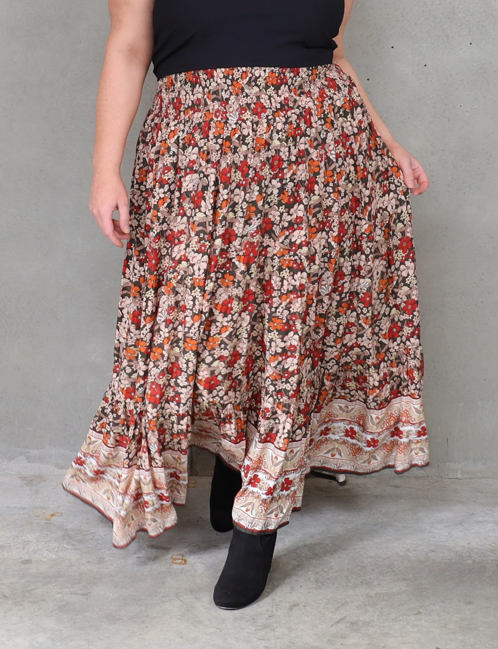 Ava Skirt - Desert Daisy