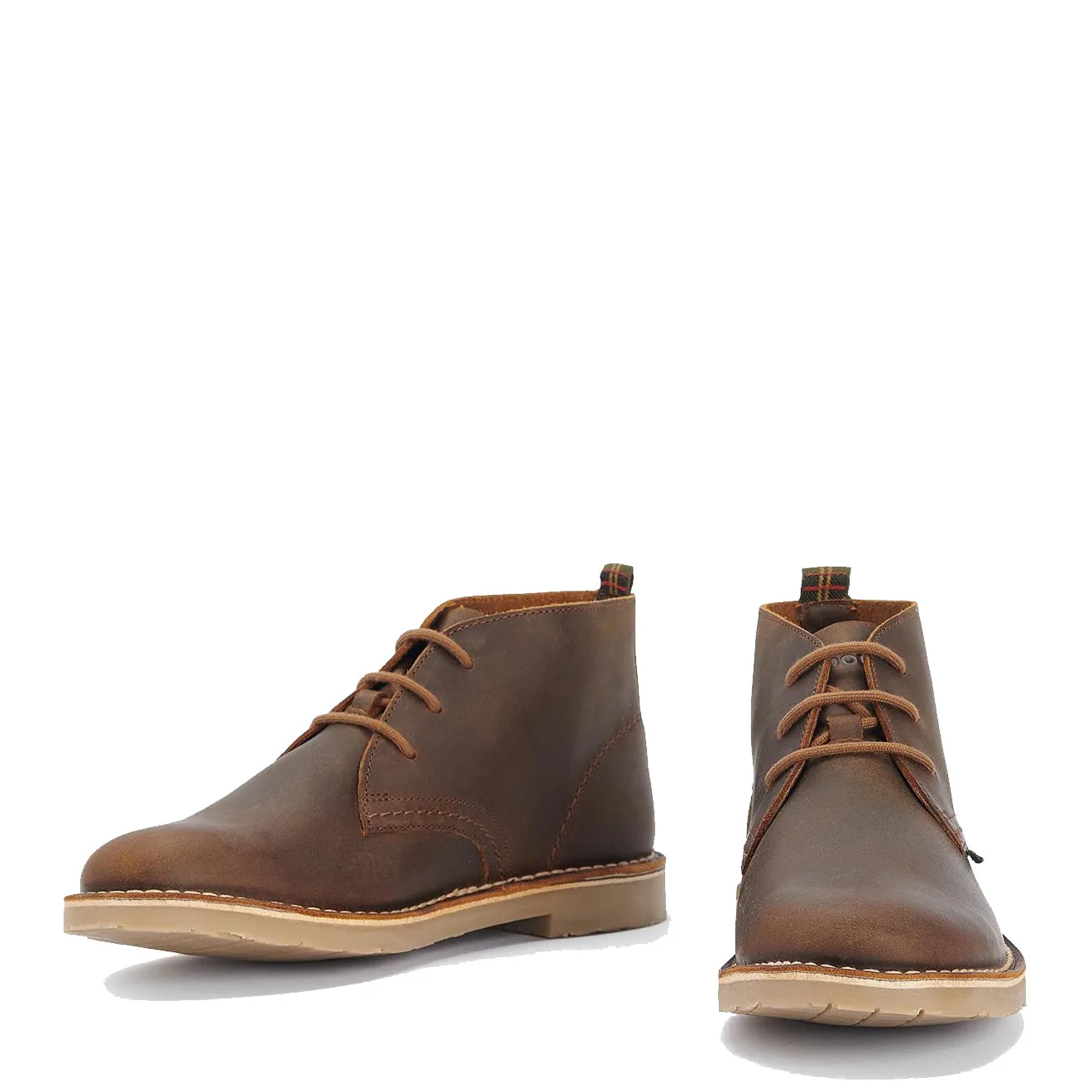 Barbour Siton Desert Boots Classic Brown