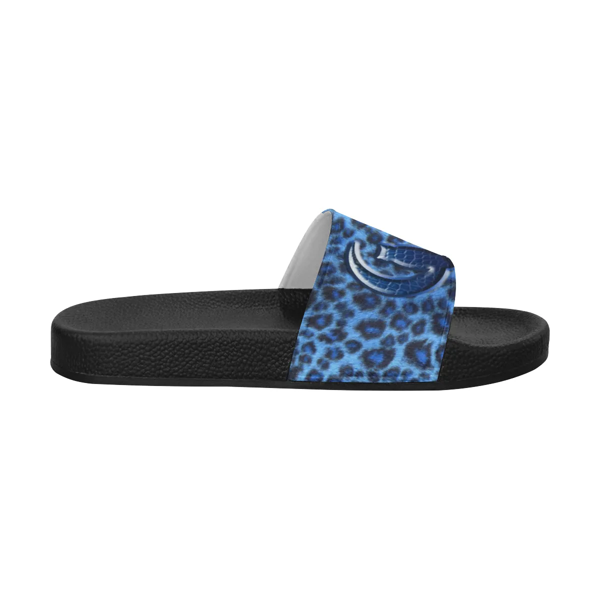 BLUE TIGER SKIN Women's Slide Sandals