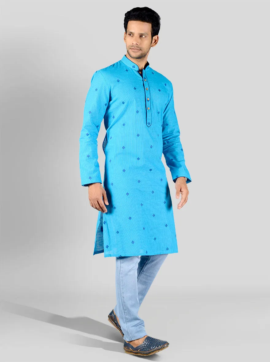 Bright Blue Kurta | Azania