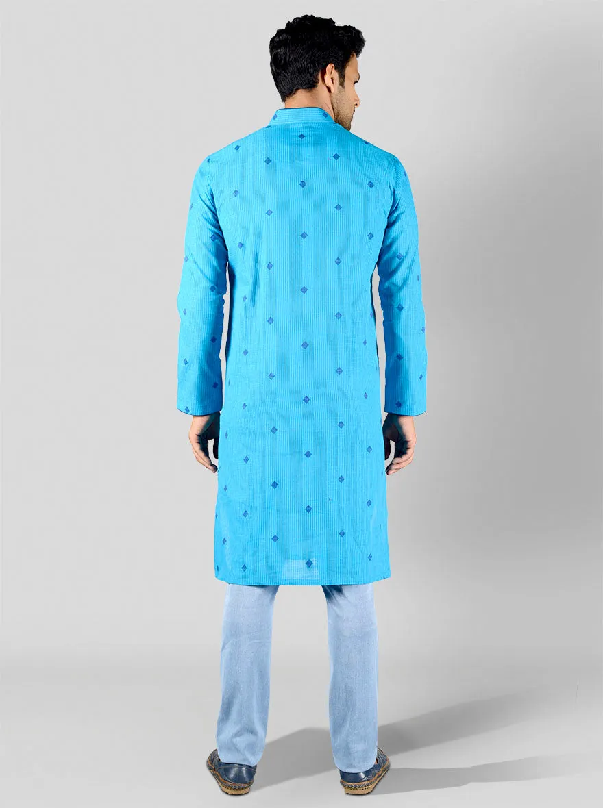 Bright Blue Kurta | Azania