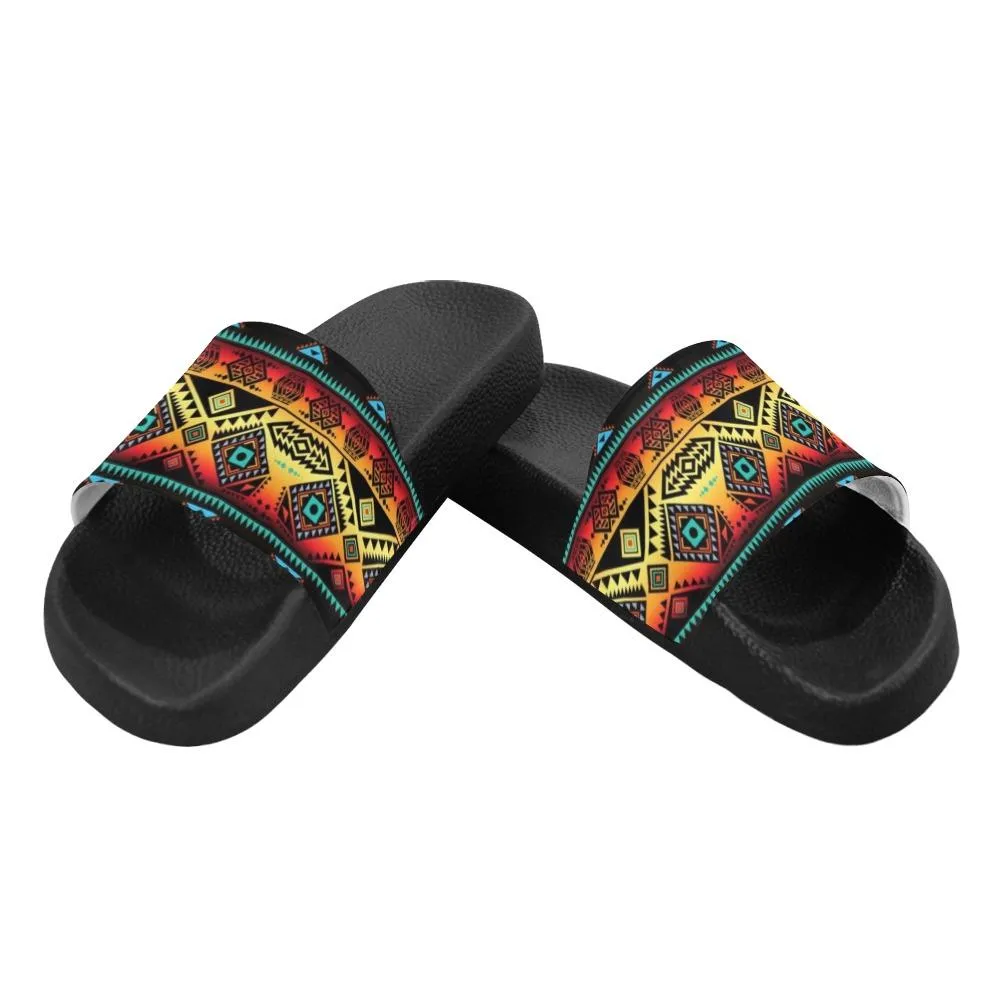 California Coast Sunset Women's Slide Sandals