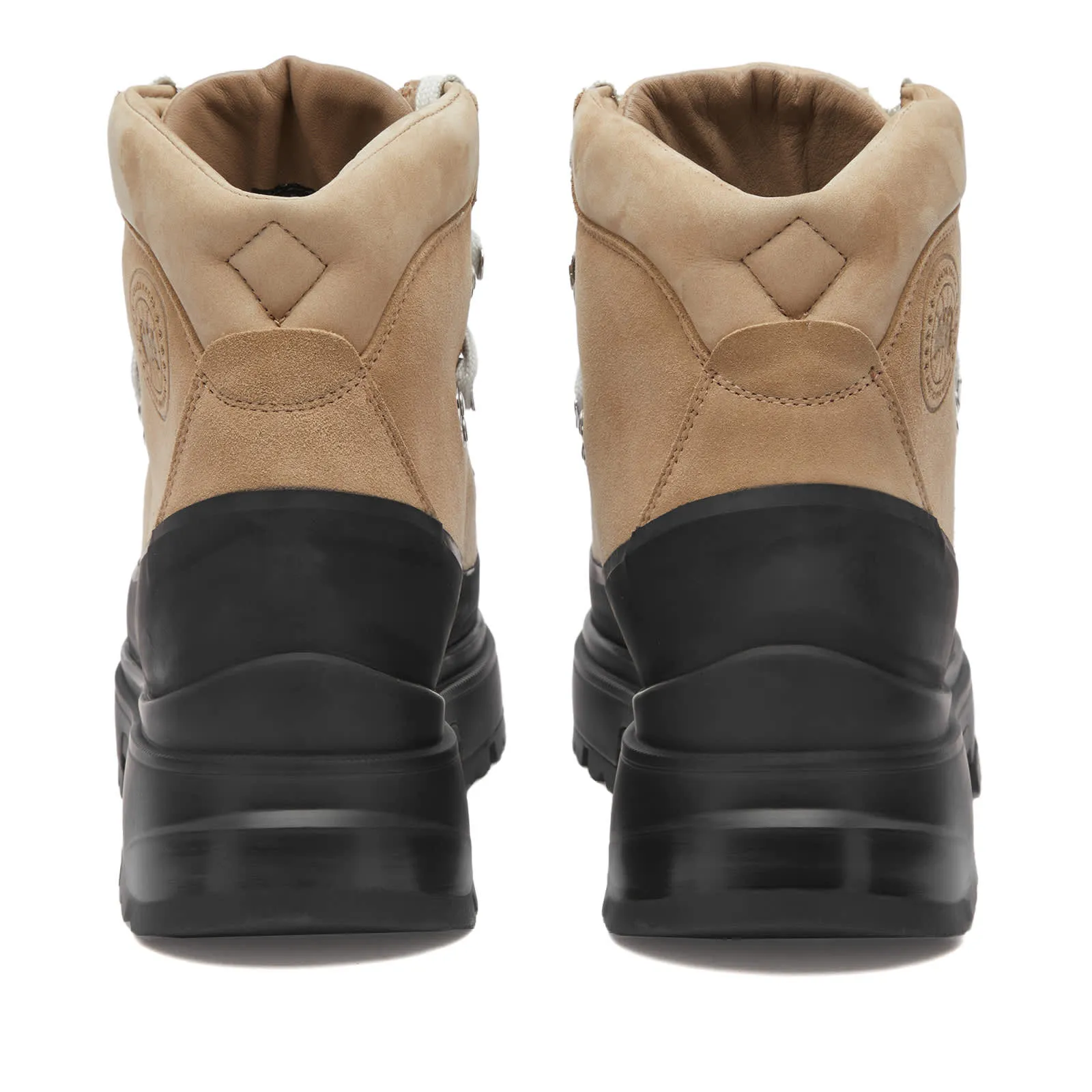 Canada Goose Journey Boots in Tan & Black