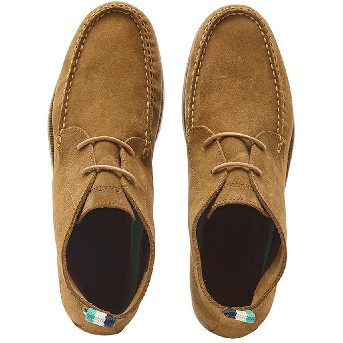 CHATHAM Ives Repello Suede G2 Boat Chukka Boots - Men's - Tan