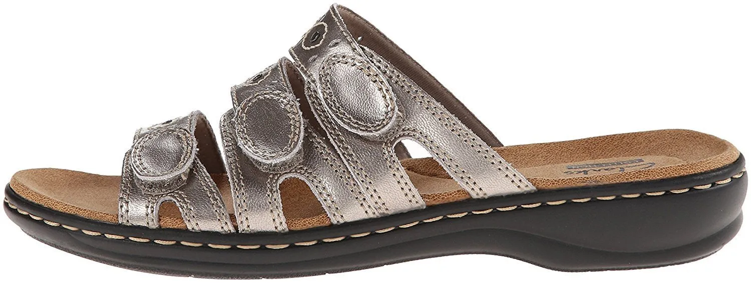 CLARKS Women's Leisa Cacti Slide Sandal