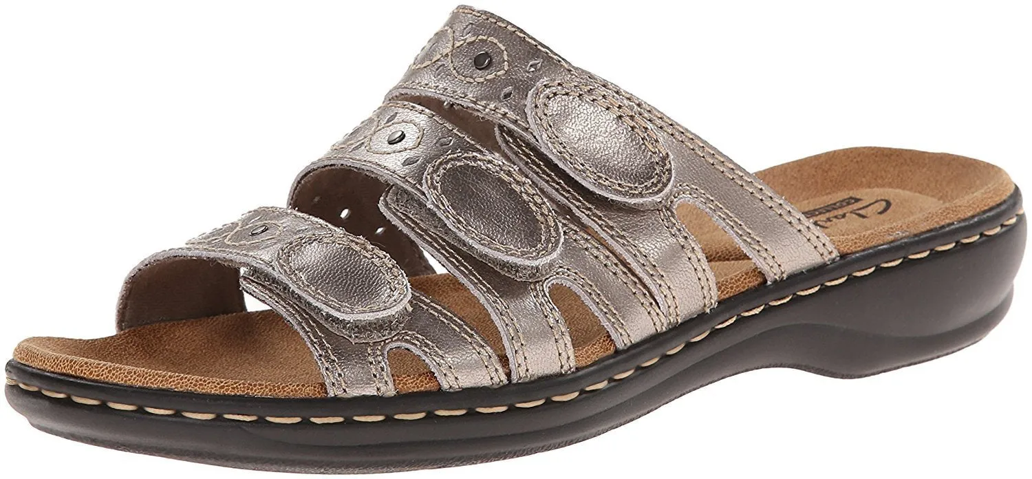 CLARKS Women's Leisa Cacti Slide Sandal