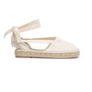 Classic Espadrilles In Cream