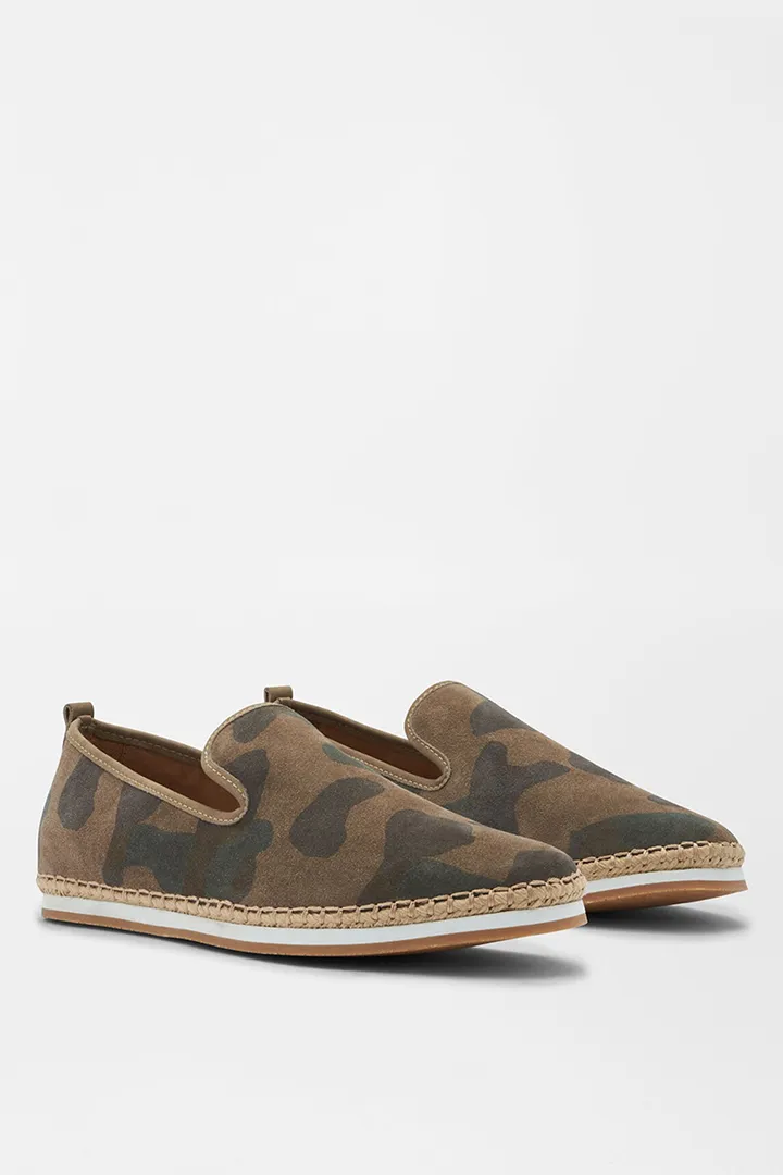 COASTAL CAMO SLIP ON SHOE - FATIGUE