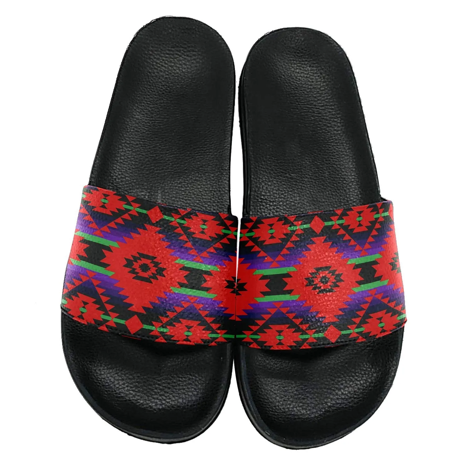 Cree Confederacy Chicken Dance Slide Sandals