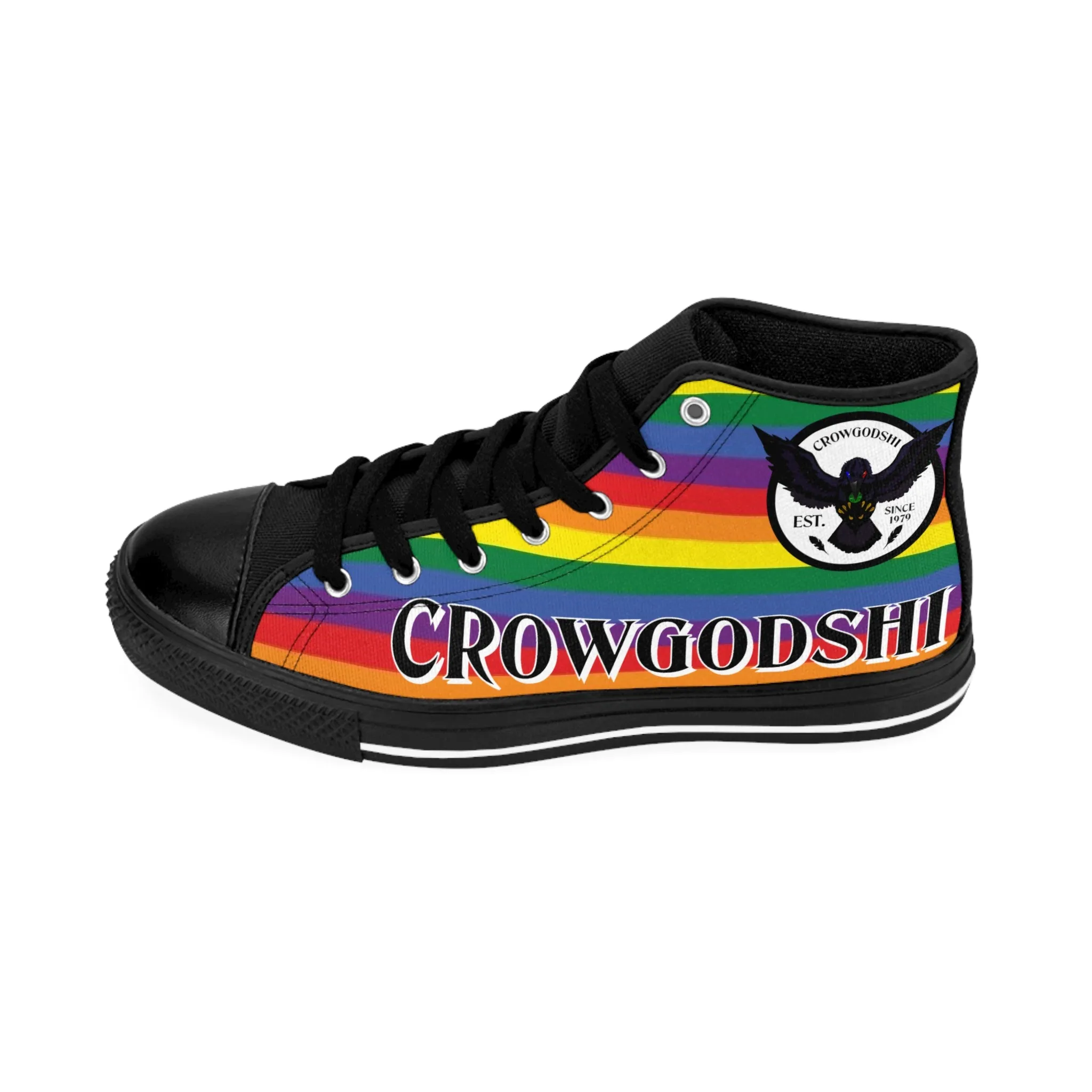 Crowgodshi High-Tops, RAINBOW