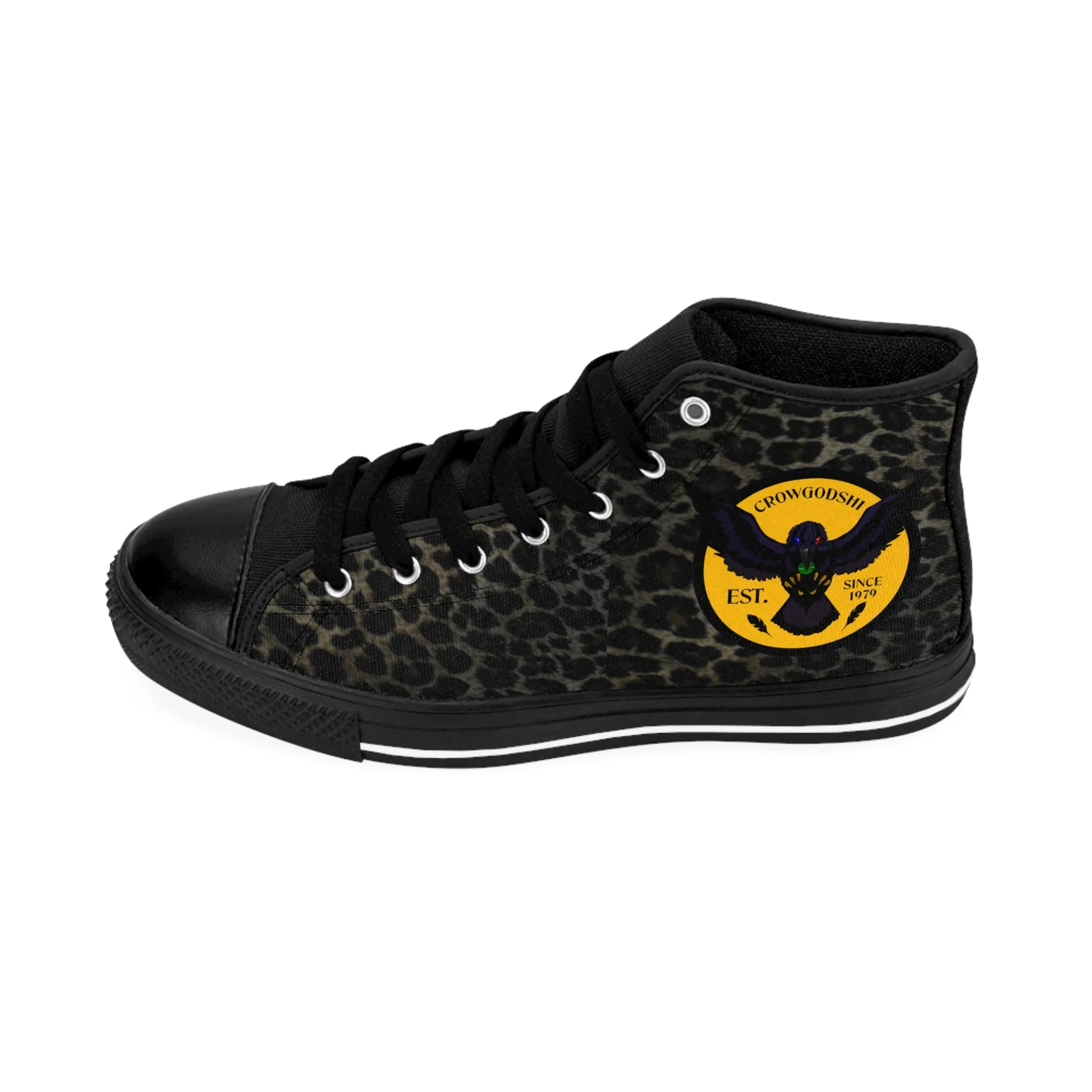 Crowgodshi Jaguar High-Tops w/ GOLD LOGO