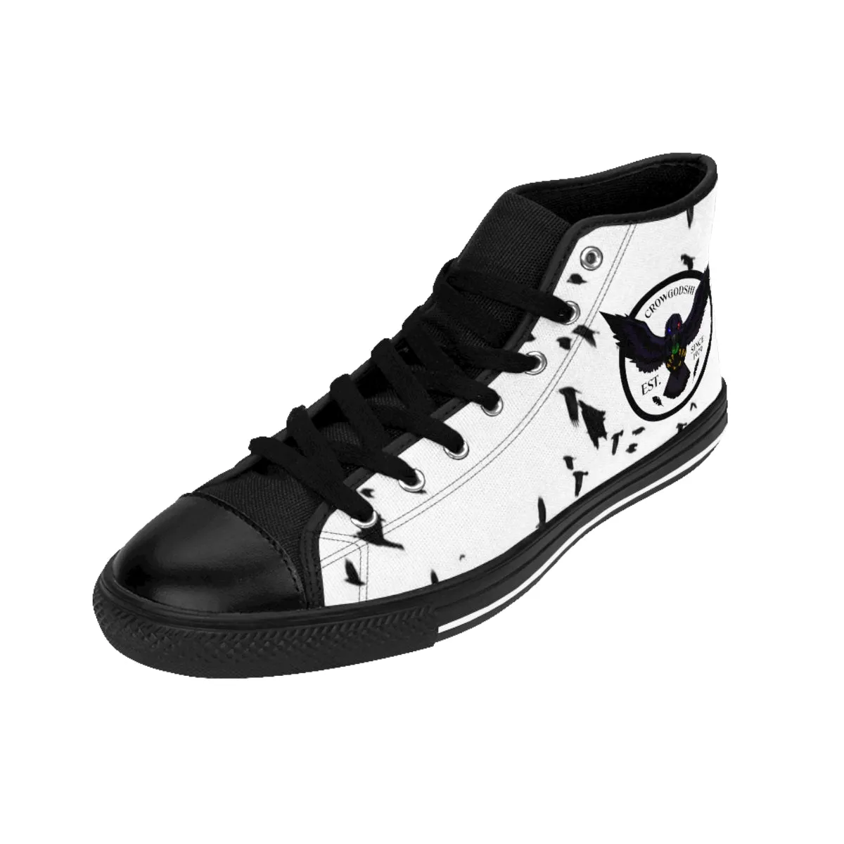 Crowgodshi Men's Flock of Crows High-Tops