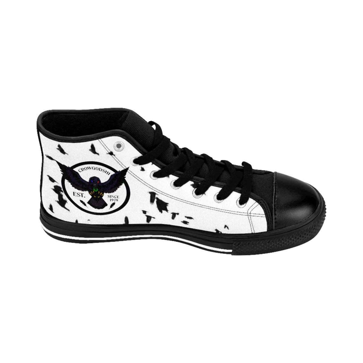 Crowgodshi Men's Flock of Crows High-Tops