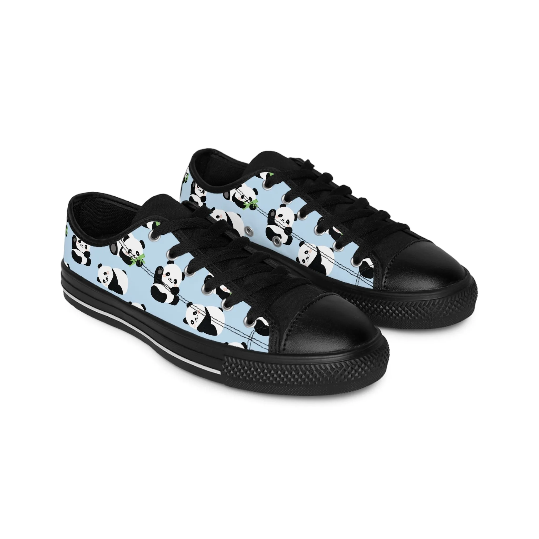 Cute Animal Panda Pattern Women's Sneakers