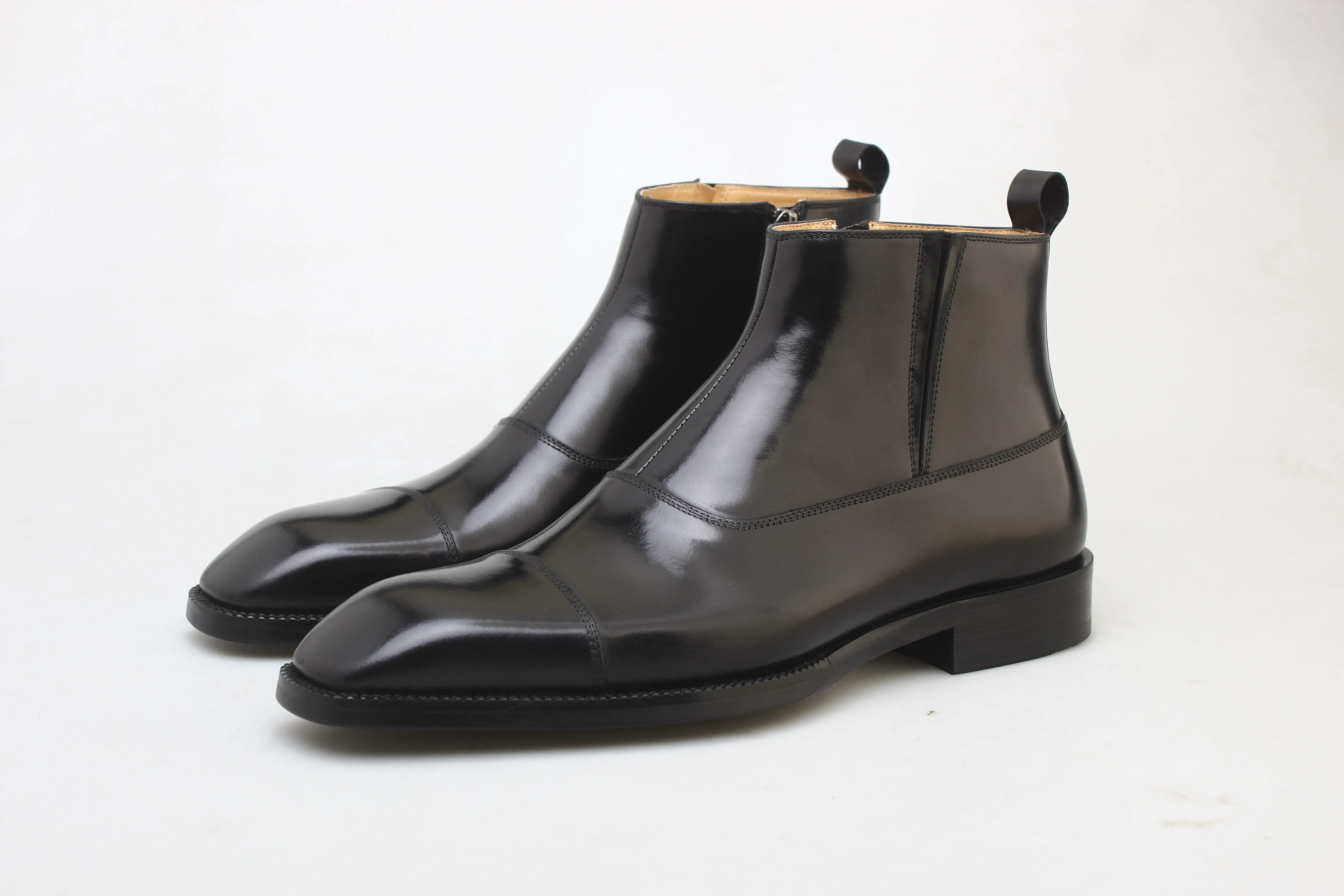 Designer Black Chelsea Boots