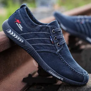 High Quality Denim Canvas Men Shoes Sneakers