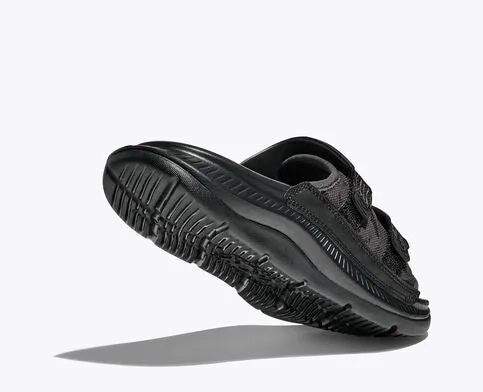 HOKA ORA LUXE SLIDE  - BLACK