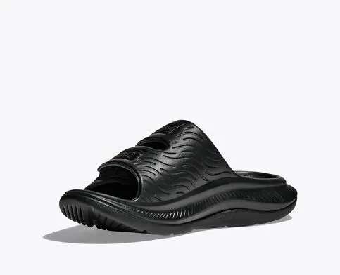 HOKA ORA LUXE SLIDE  - BLACK