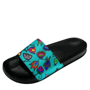 Indigenous Paisley Sky Slide Sandals