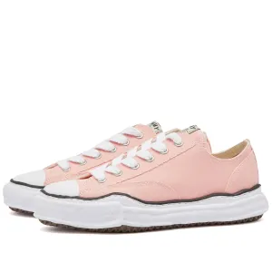 Maison Mihara Yasuhiro Peterson Original Sole Canvas Low Sneakers, pink