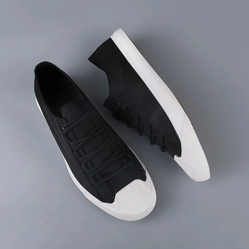 Men's Canvas Lace Front Sneakers