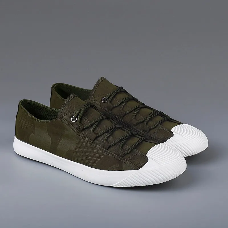 Men's Canvas Lace Front Sneakers