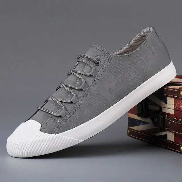 Men's Canvas Lace Front Sneakers