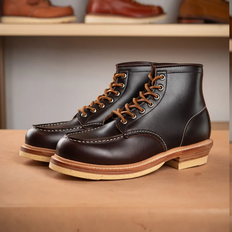 Men's Moc Toe Boots