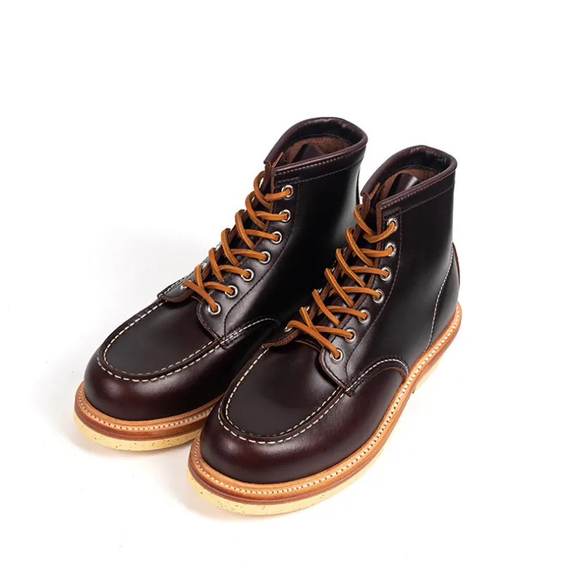 Men's Moc Toe Boots