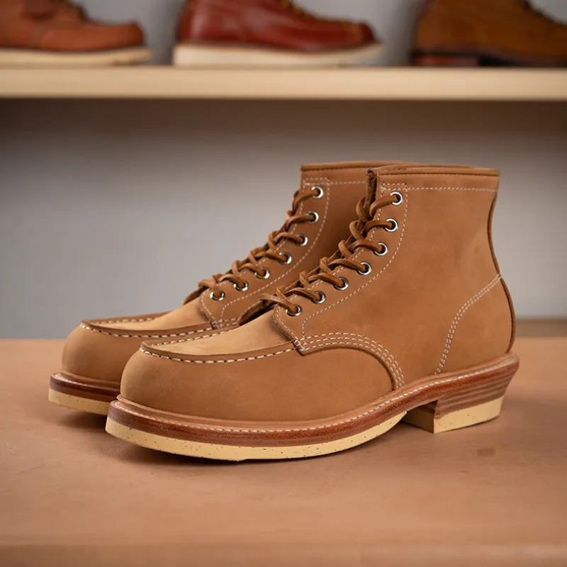 Men's Moc Toe Boots