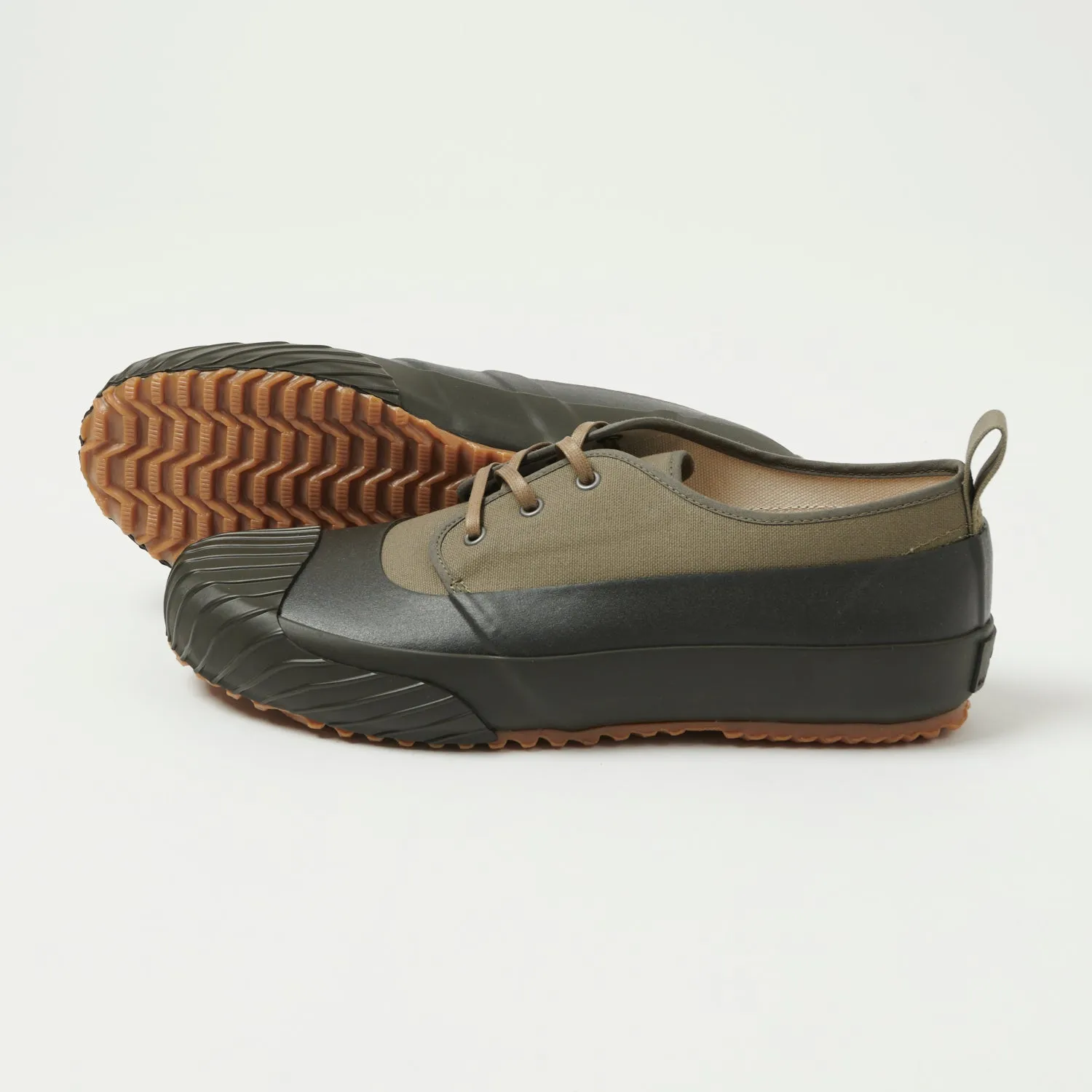 Moonstar Alweather Low Canvas/Rubber Sneaker - Olive