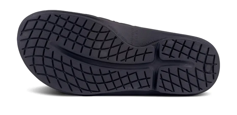 OOFOS OOahh Sport Flex Unisex Slide - Black