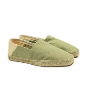 Pablo espadrilles in olive green canvas