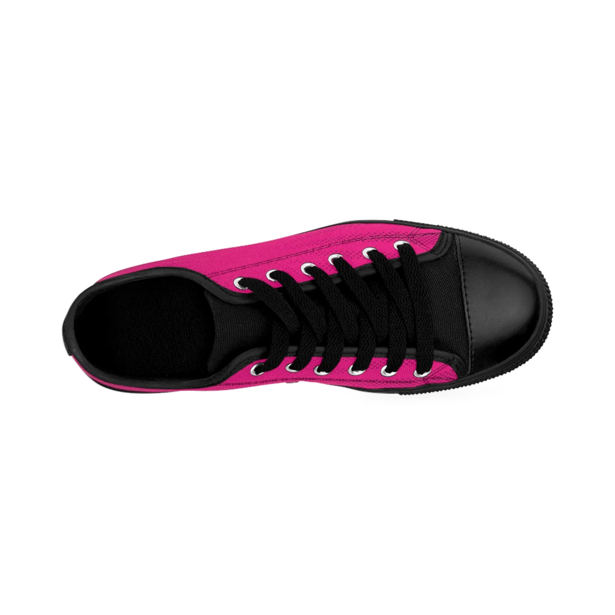 Pink Comic Background Women's Sneakers