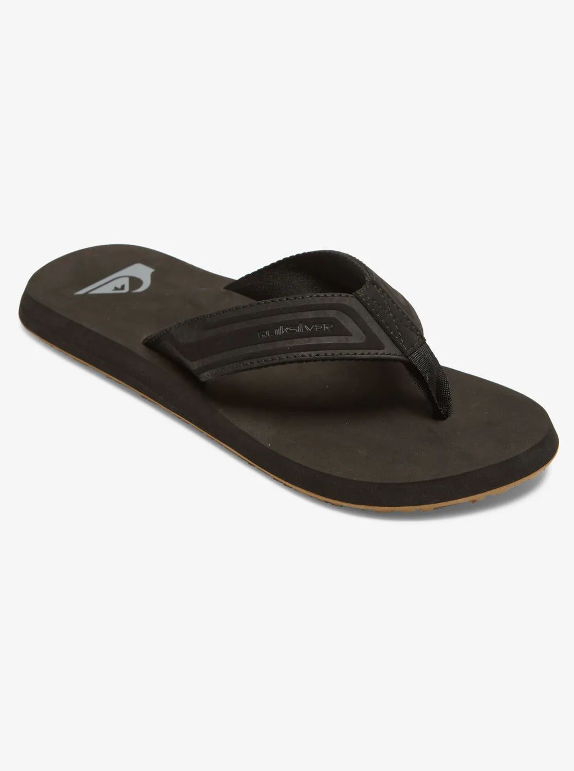 Quiksilver Monkey Wrench Core Slide Sandals - Black