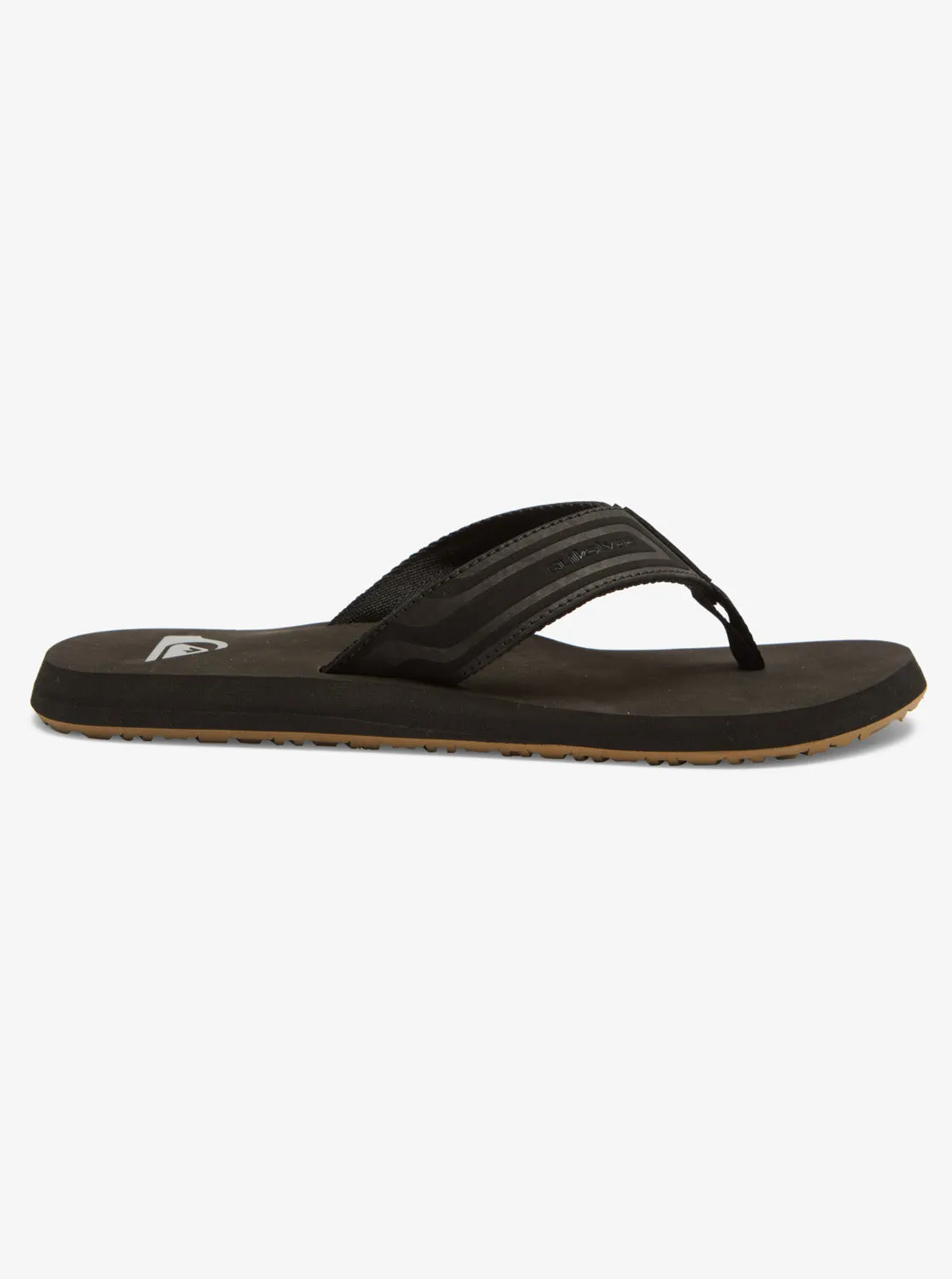 Quiksilver Monkey Wrench Core Slide Sandals - Black