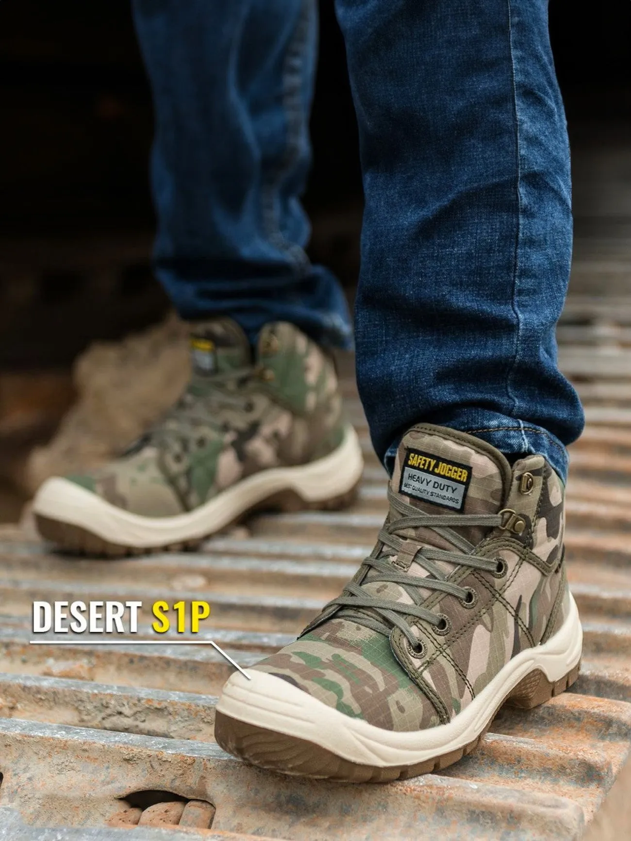 Safety Jogger Desert S1P SRC Boots