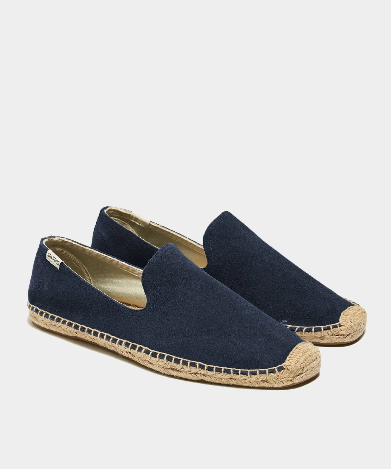 Soludos Smoking Slipper Espadrille in Navy