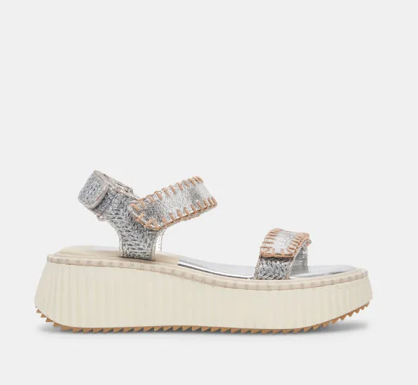 The Whipstitch Sport Sandal in Silver