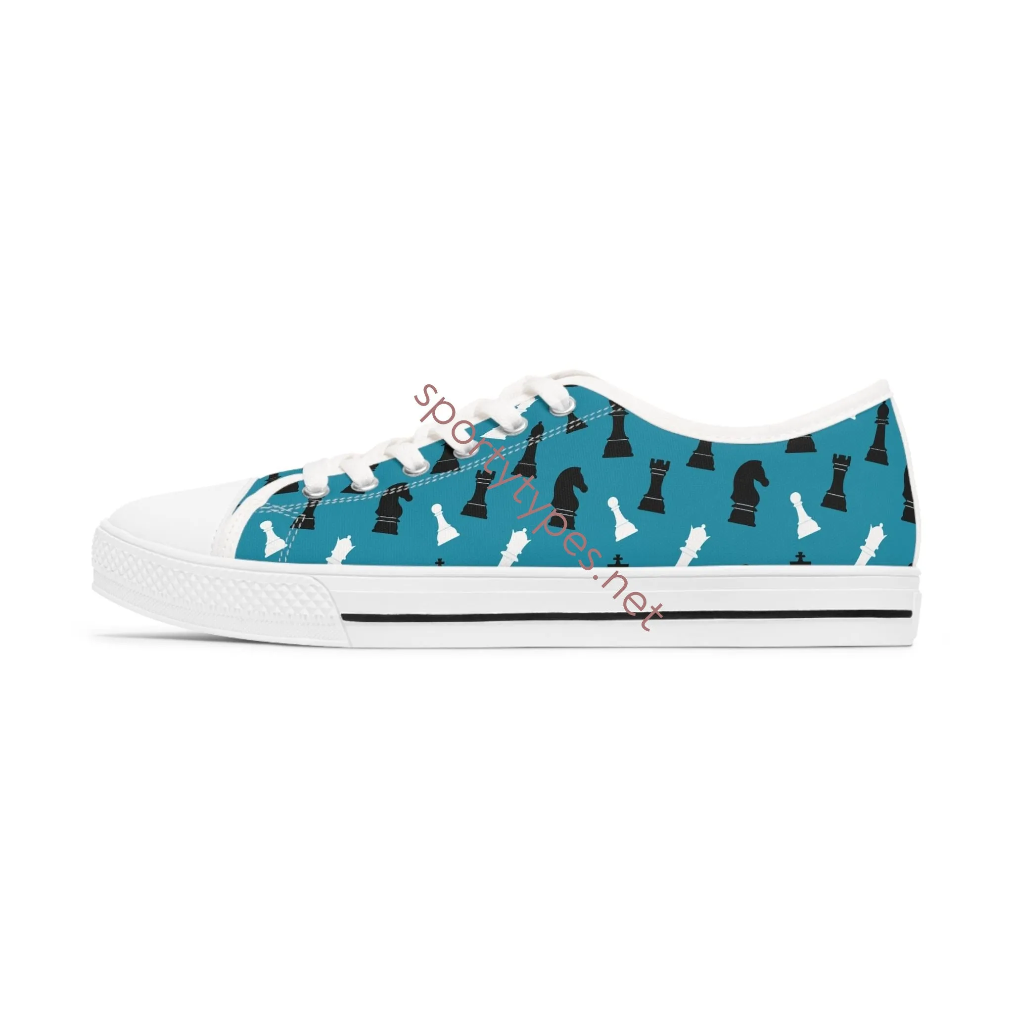 Women's Checkmate Low Top Canvas Sneakers