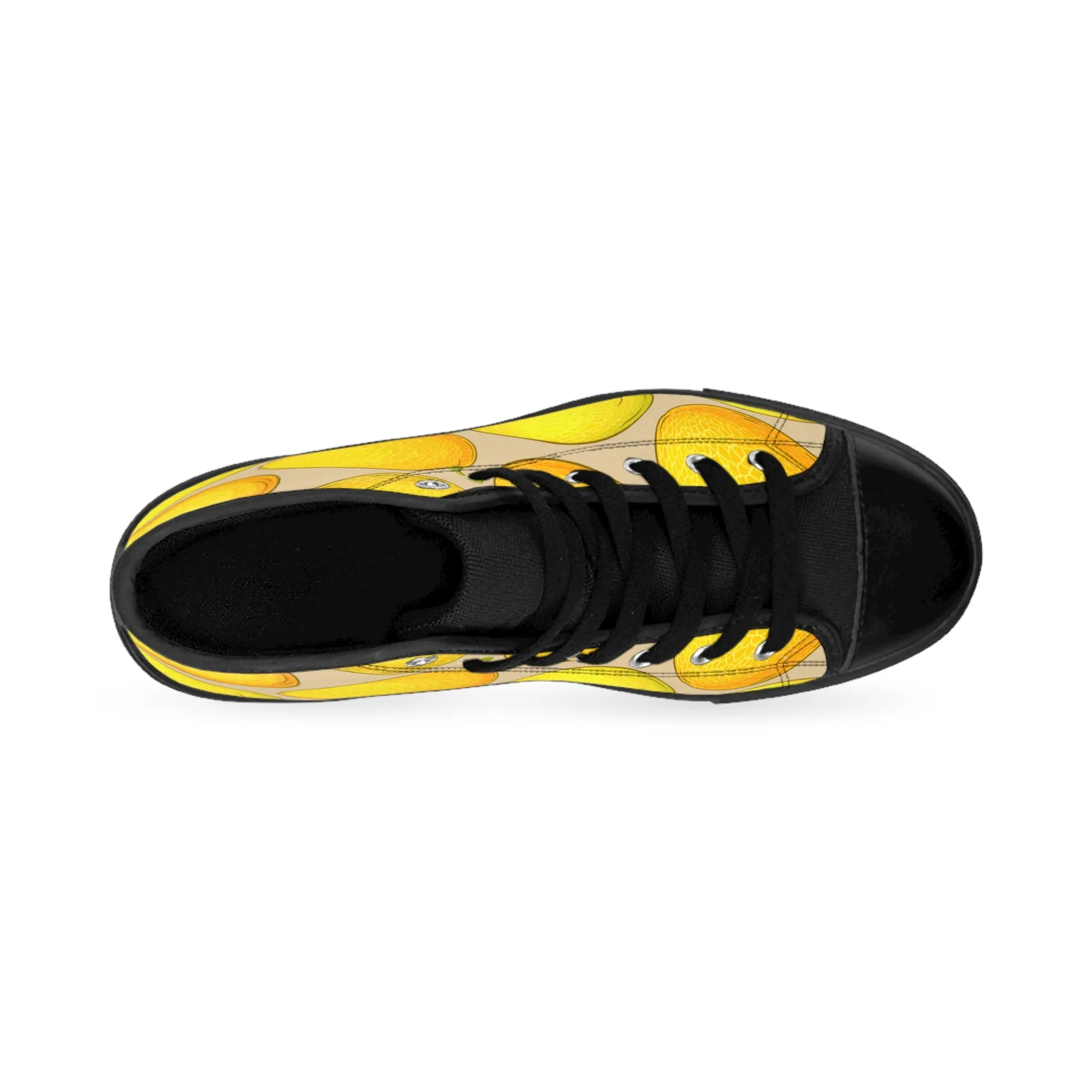 Yellow Melons Men's Classic Sneakers